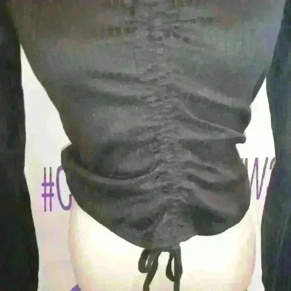 No boundaries Johnny Taylor ruched top new with tags multiple sizes. Black. - Picture 3 of 8